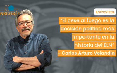 “El cese al fuego es la decisión política más importante en la historia del ELN”: Carlos Arturo Velandia