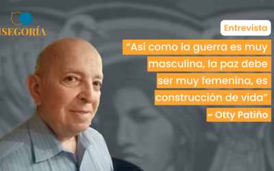 “Así como la guerra es muy masculina, la paz debe ser muy femenina, es construcción de vida”: Otty Patiño