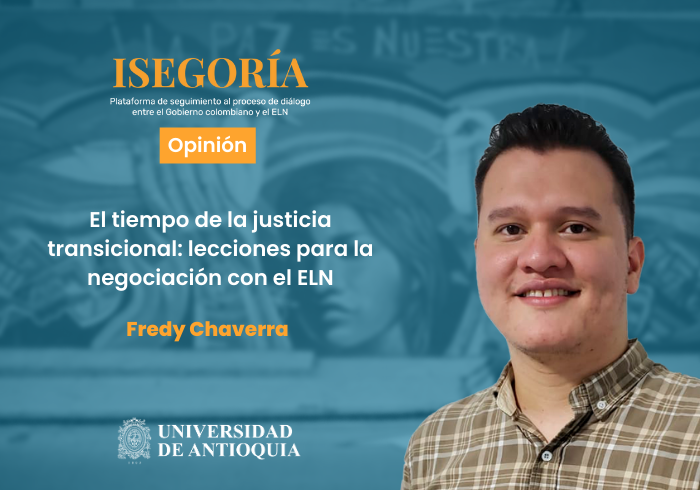 El tiempo de la justicia transicional: lecciones para la negociación con el ELN