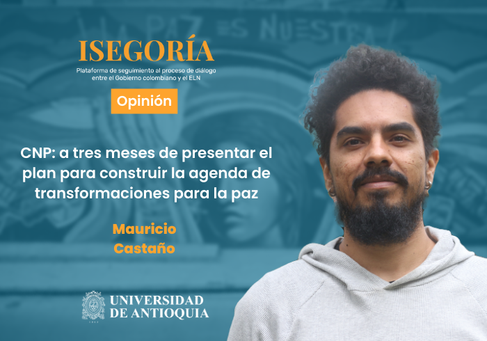 Comité Nacional de Participación: a tres meses de presentar el plan para construir la agenda de transformaciones para la paz