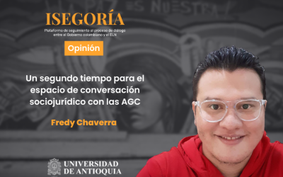 Un segundo tiempo para el espacio de conversación sociojurídico con las AGC