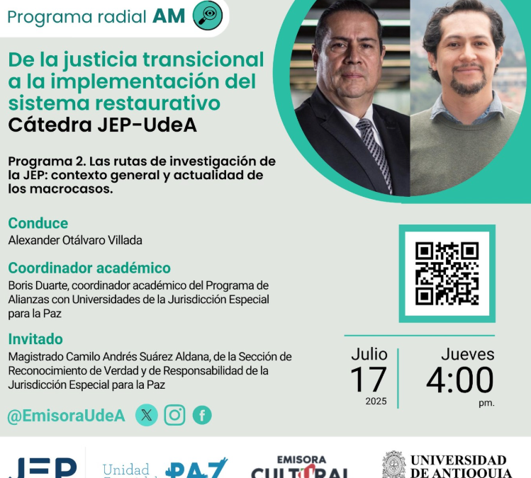 Ciclo radial: De la justicia transicional a la implementación del sistema restaurativo