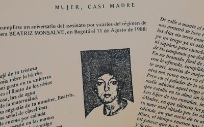Beatriz Monsalve, casi madre y siempre lideresa